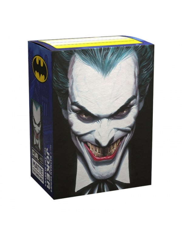 100 Fundas Dual Matte Art Joker | Batman 85th Anniversary de Dragon Shield