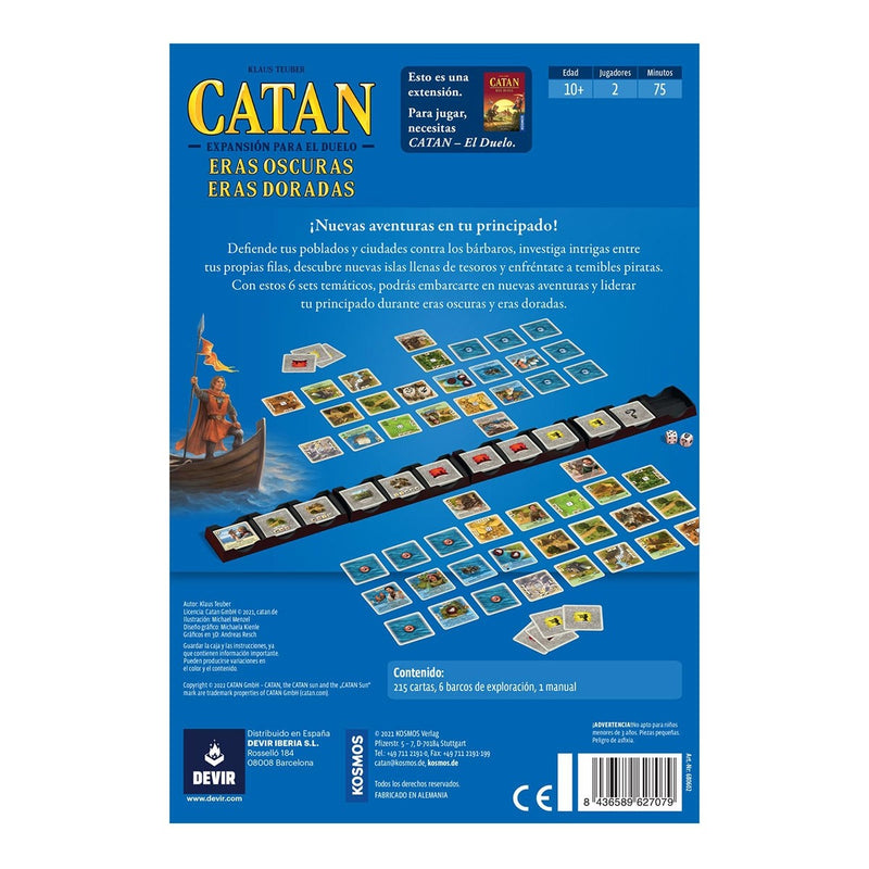 Catan Duelo | Eras oscuras, eras doradas (expansión)