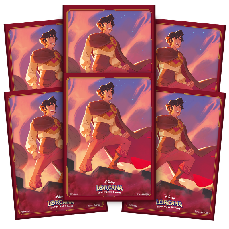 65 Fundas Aladdin de Disney Lorcana