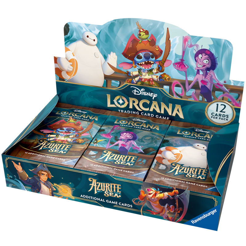 Azurite Sea | Disney Lorcana | Caja de sobres (ENG)