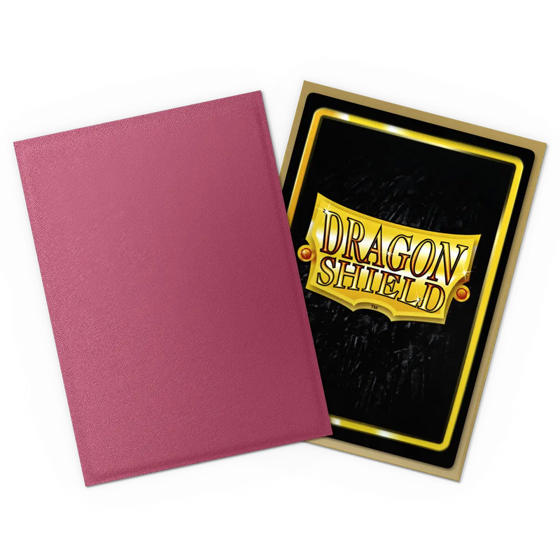 100 Fundas Dual Matte Red/Gold | 25th Anniversary Special Edition de Dragon Shield