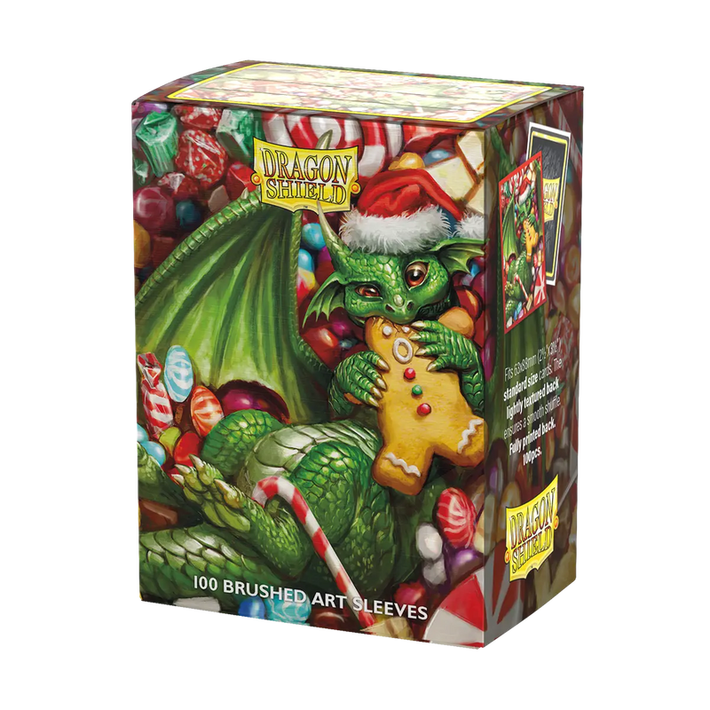 100 Fundas Brushed Art Christmas 2024 de Dragon Shield