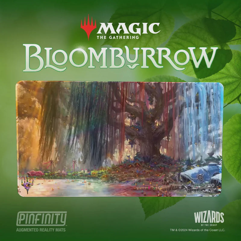 Tapete Season Lands: Three Tree City AR Enhaced (Bloomburrow) de Ultra Pro