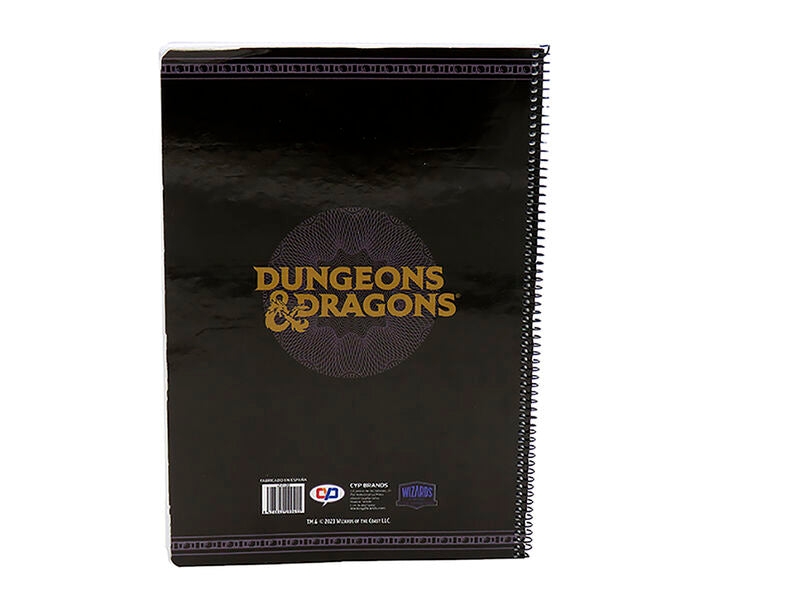 Cuaderno 80 Hojas de D&D